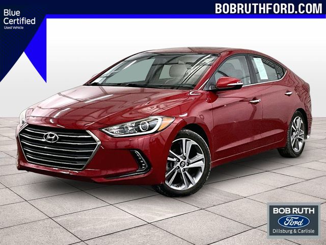 2017 Hyundai Elantra Limited Red at Auto Express Mitsubishi