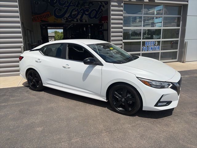 2023 Nissan Sentra SR White at Auto Express Mitsubishi