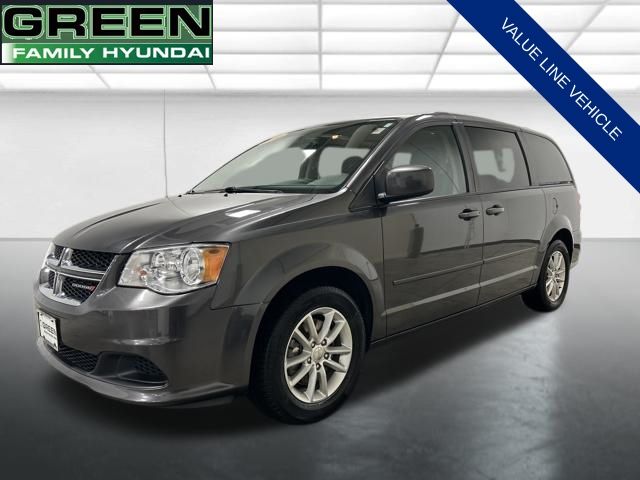 Gray (Granite Crystal Metallic Clearcoat) 2016 Dodge Grand Caravan SXT FWD Minivan Front-Wheel Drive 6-Speed Automatic