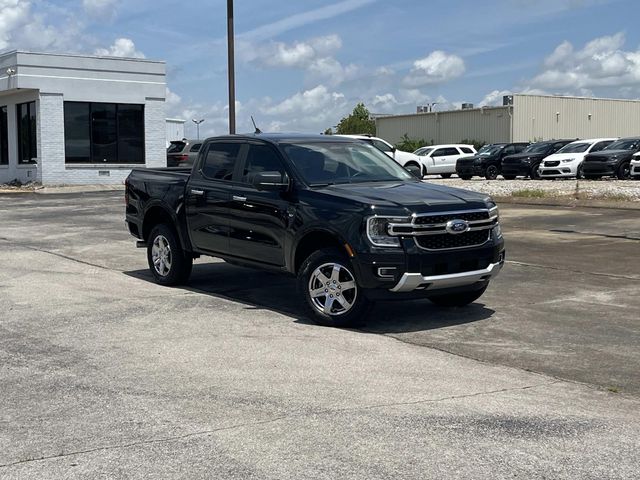 Shadow Black 2024 Ford Ranger Pickup Truck Four-Wheel Drive Automatic