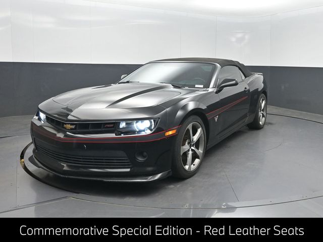 Black 2015 Chevrolet Camaro Convertible Rear-Wheel Drive 6-Speed Automatic