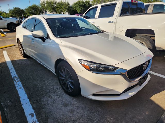 Snowflake White Pearl Mica 2019 Mazda MAZDA6 Sedan Front-Wheel Drive 6-Speed Automatic