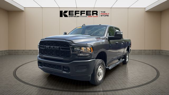 Gray (Granite Crystal Metallic Clearcoat) 2024 RAM 2500 Tradesman Crew Cab 4WD Pickup Truck Four-Wheel Drive 8-Speed Automatic