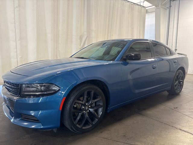 Blue (Frostbite) 2021 Dodge Charger Sedan Rear-Wheel Drive 8-Speed Automatic