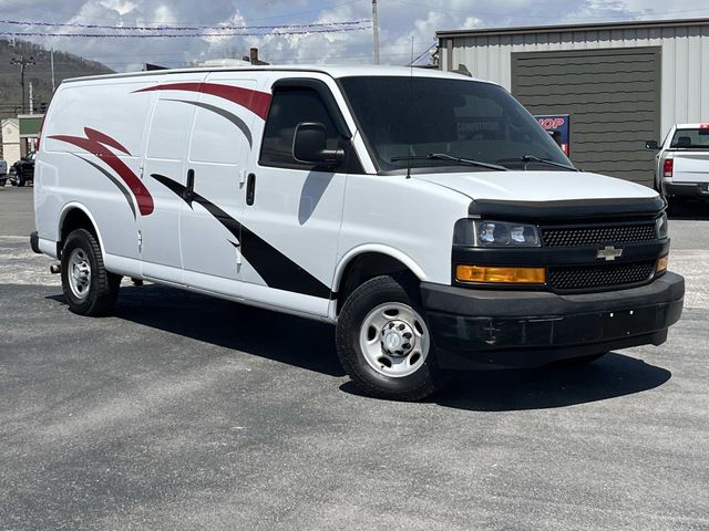 Summit White 2018 Chevrolet Express Cargo 2500 Extended RWD Van Rear-Wheel Drive 8-Speed Automatic Overdrive