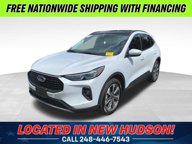 Silver Metallic 2025 Ford Escape SUV / Crossover All-Wheel Drive 8-Speed Automatic