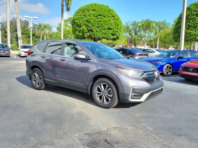 Gray (Modern Steel Metallic) 2020 Honda CR-V EX FWD SUV / Crossover Front-Wheel Drive Continuously Variable Transmission