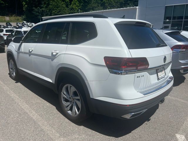 2023 Volkswagen Atlas 3.6L V6 SE w/Technology White at Sutliff Volkswagen