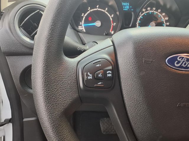 2019 Ford Fiesta S White at DeMontrond Ford