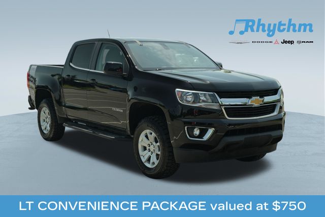 Black 2019 Chevrolet Colorado Pickup Truck Four-Wheel Drive 8-Speed Automatic