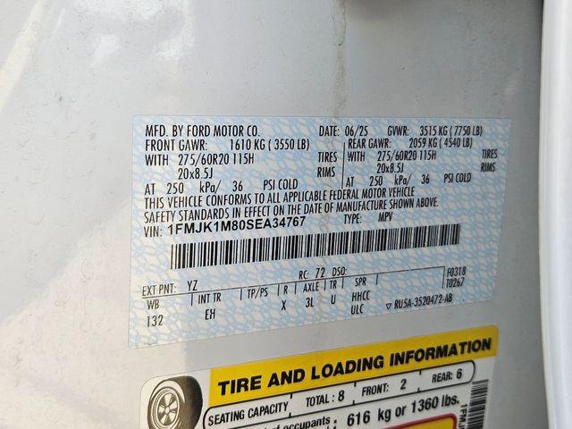 Used 2025 White Ford Platinum image 31