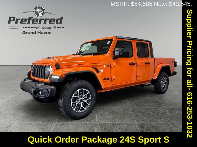 2025 Jeep Gladiator Sport S Crew Cab 4WD