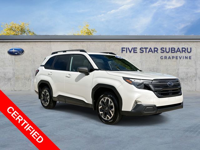 Crystal White Pearl 2026 Subaru Forester Crossover AWD SUV / Crossover All-Wheel Drive Continuously Variable Transmission