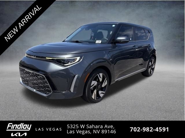 Gravity Gray 2024 Kia Soul SUV / Crossover Front-Wheel Drive Continuously Variable Transmission