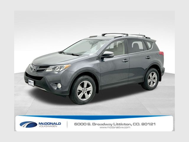 Gray 2015 Toyota RAV4 XLE AWD SUV / Crossover All-Wheel Drive 6-Speed Automatic