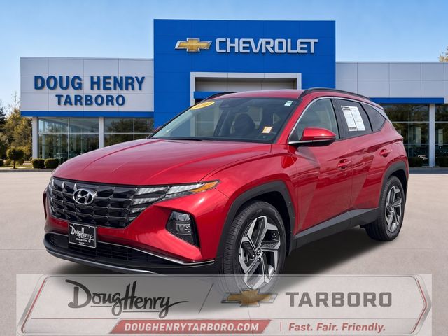 Calypso Red 2022 Hyundai Tucson SUV / Crossover Front-Wheel Drive 8-Speed Automatic