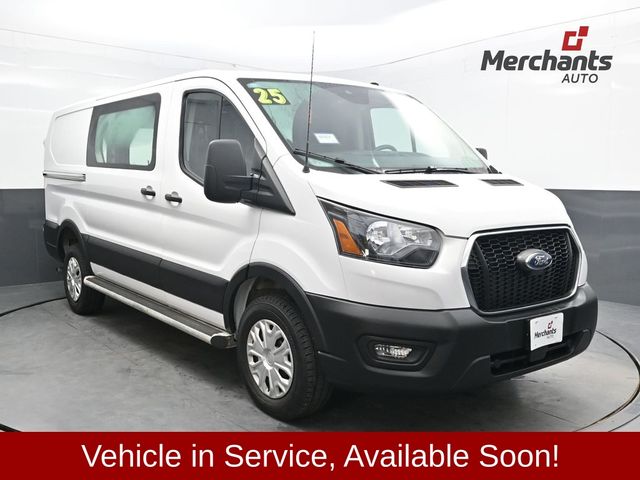 Oxford White 2025 Ford Transit Cargo Van Rear-Wheel Drive
