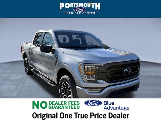 Iconic Silver Metallic 2023 Ford F-150 XLT SuperCrew 4WD Pickup Truck Four-Wheel Drive Automatic