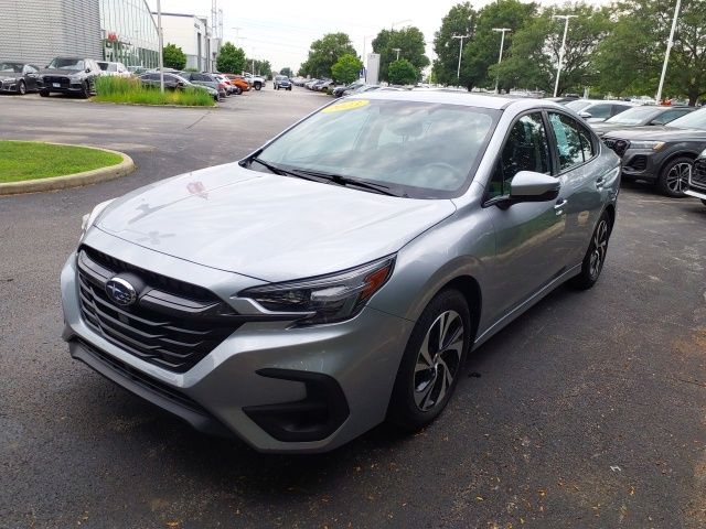 Ice Silver Metallic 2023 Subaru Legacy Sedan All-Wheel Drive Continuously Variable Transmission