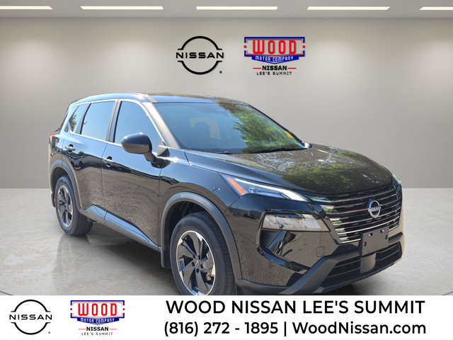 Super Black 2026 Nissan Rogue SUV / Crossover All-Wheel Drive Continuously Variable Transmission