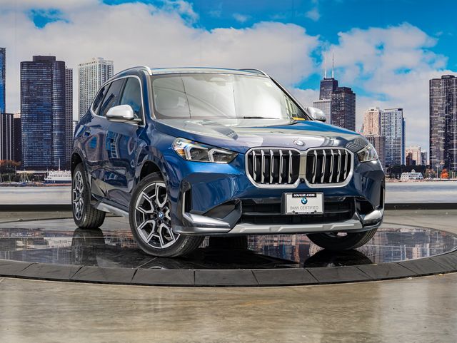 Blue Metallic 2024 BMW X1 SUV / Crossover All-Wheel Drive 7-Speed Automatic