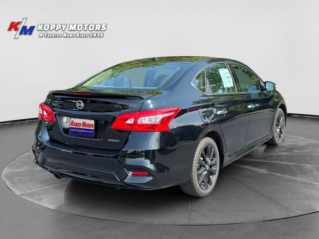 2018 Nissan Sentra SR - Super Black exterior view 5