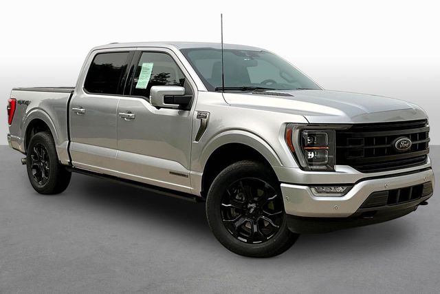 Silver Metallic 2022 Ford F-150 Pickup Truck Four-Wheel Drive Automatic