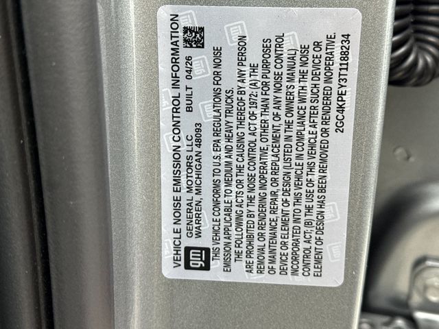 New 2026 Gray Chevrolet LTZ image 28