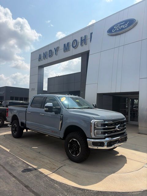 Gray Metallic 2026 Ford F-250 Super Duty Pickup Truck Four-Wheel Drive Automatic