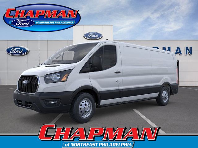 Oxford White 2025 Ford Transit Cargo 350 Low Roof RWD Van Rear-Wheel Drive