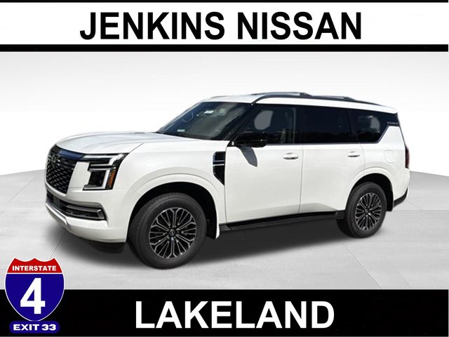 Aspen White Tricoat 2026 Nissan Armada SUV / Crossover Four-Wheel Drive 9-Speed Automatic