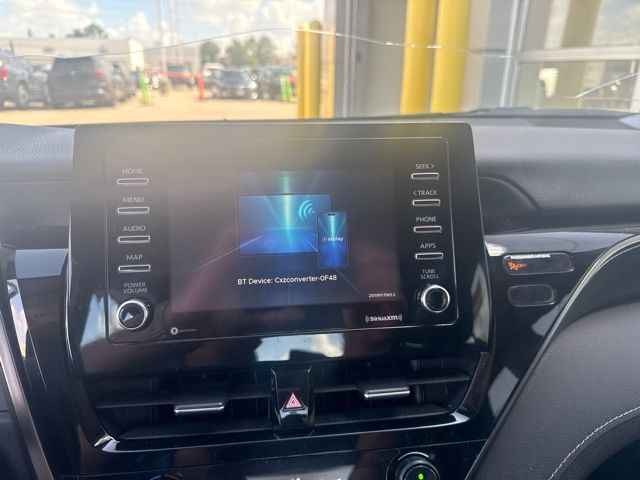 2021 Toyota Camry SE Blue at DeMontrond Gulf Freeway