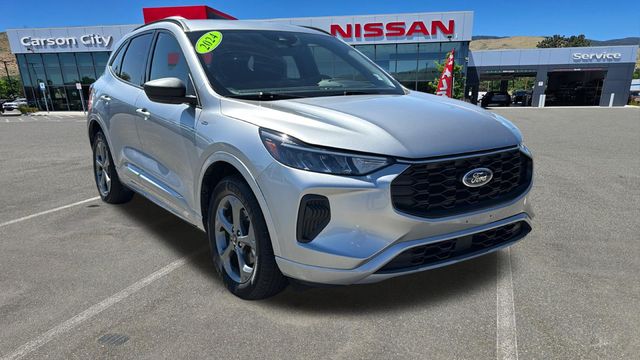 Silver Metallic 2024 Ford Escape SUV / Crossover All-Wheel Drive 8-Speed Automatic
