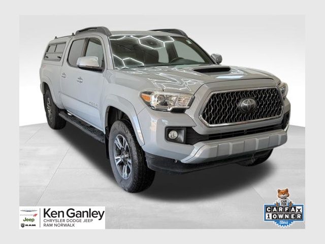 Silver 2018 Toyota Tacoma Pickup Truck Four-Wheel Drive 6-Speed Automatic