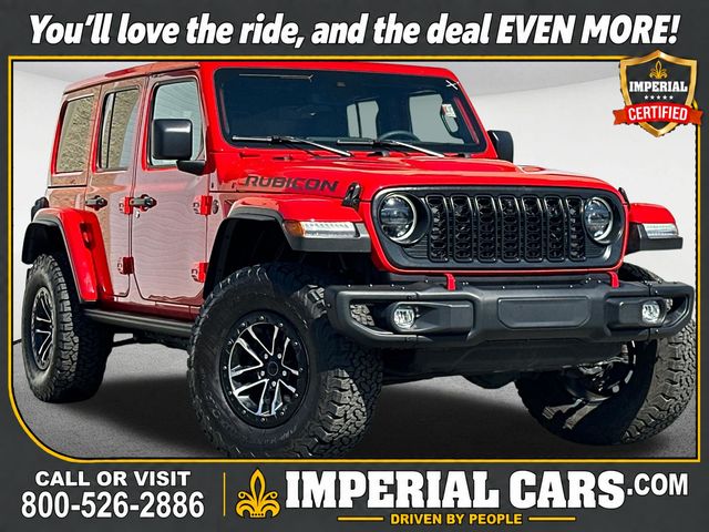 Firecracker Red Clearcoat 2025 Jeep Wrangler SUV / Crossover Four-Wheel Drive 8-Speed Automatic