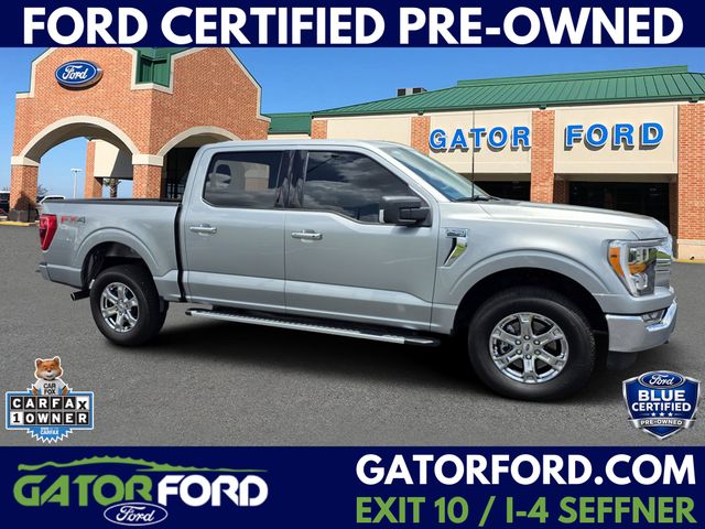 Silver Metallic 2023 Ford F-150 Pickup Truck Four-Wheel Drive Automatic