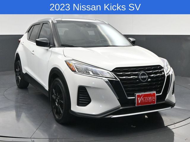2023 Nissan Kicks SV White at Parkway Family Mazda