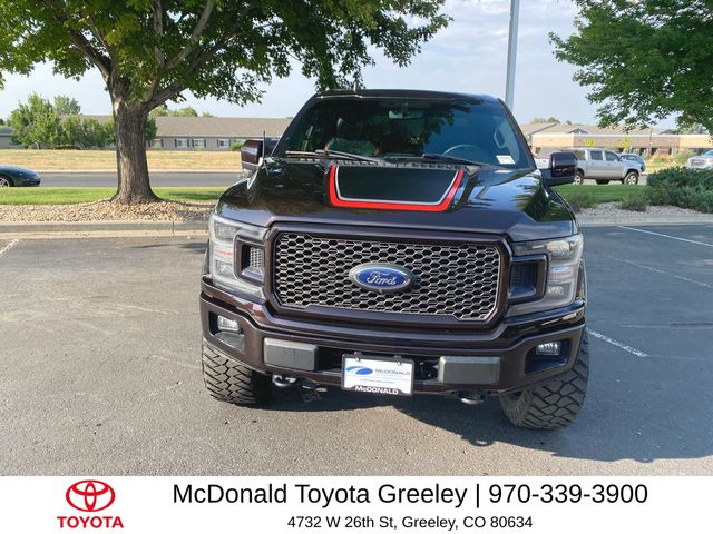 Red (Maroon) 2019 Ford F-150 Pickup Truck Four-Wheel Drive Automatic