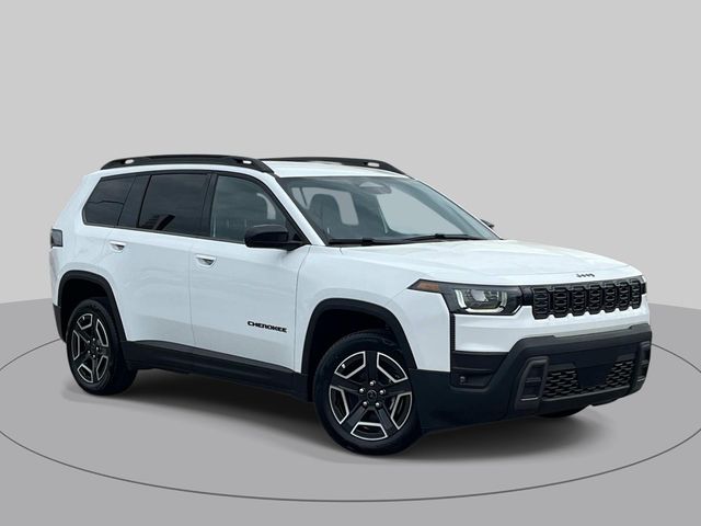 Bright White Clearcoat 2026 Jeep Cherokee SUV / Crossover Four-Wheel Drive Continuously Variable Transmission