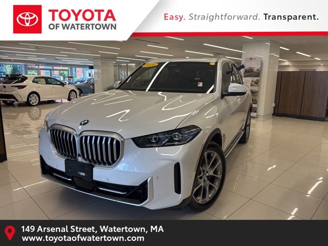 White Metallic 2024 BMW X5 xDrive40i AWD SUV / Crossover All-Wheel Drive 8-Speed Automatic