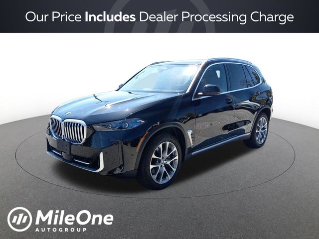 Black Sapphire Metallic 2025 BMW X5 SUV / Crossover All-Wheel Drive 8-Speed Automatic