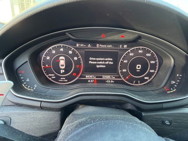 Glacier White 2018 Audi A5 Sportback Sedan All-Wheel Drive 7-Speed Automatic