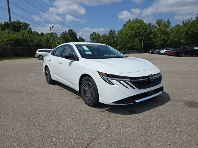 White (Fresh Powder) 2026 Nissan Sentra Sedan Front-Wheel Drive Continuously Variable Transmission