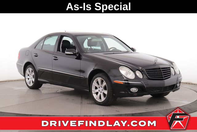 Black 2009 Mercedes-Benz E-Class Sedan All-Wheel Drive 5-Speed Automatic