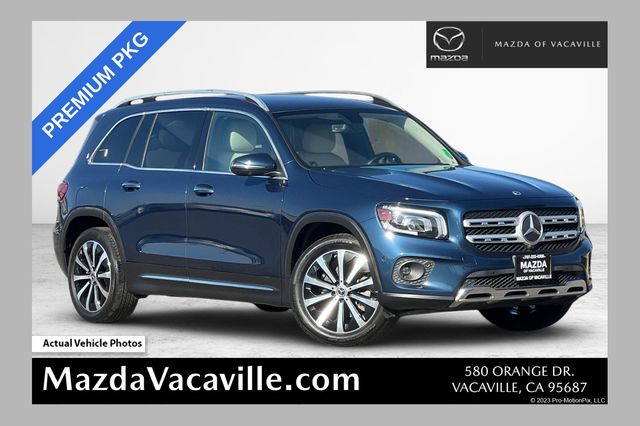 Blue 2021 Mercedes-Benz GLB 250 FWD SUV / Crossover Front-Wheel Drive 8-Speed Automatic