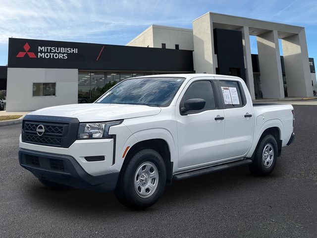 Glacier White 2022 Nissan Frontier Pickup Truck 4X2 9-Speed Automatic