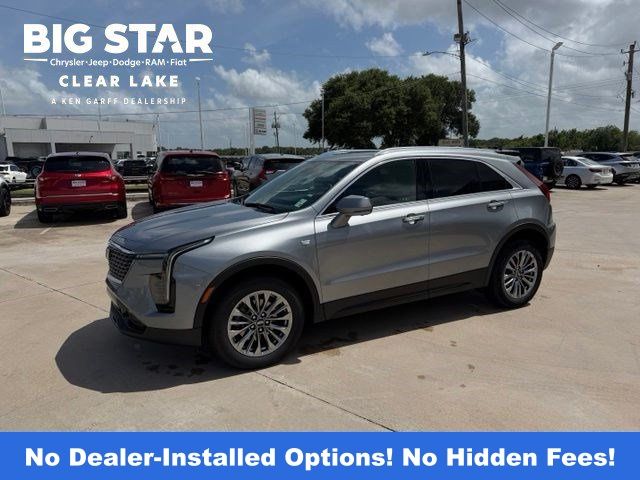 2025 Cadillac XT4 Premium Luxury Silver at South Houston Nissan