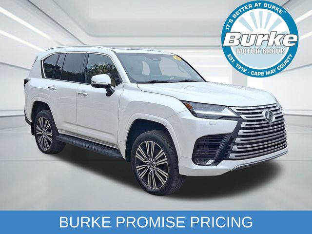 White Pearl 2025 Lexus LX SUV / Crossover All-Wheel Drive Automatic