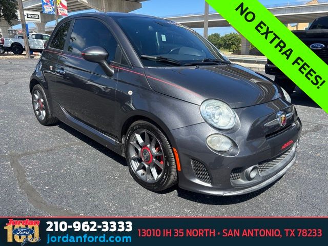Granito Lucente (Granite Crystal) 2015 FIAT 500 Hatchback Front-Wheel Drive 6-Speed Automatic