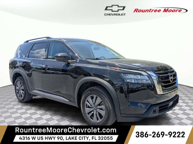 Super Black 2025 Nissan Pathfinder SV 4WD SUV / Crossover All-Wheel Drive 9-Speed Automatic